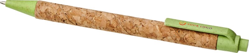 Midar cork and wheat straw ballpoint pen (black ink) 21