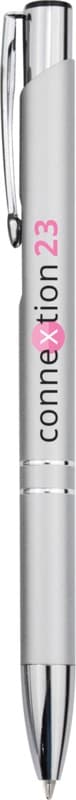Moneta aluminium click ballpoint pen (black ink) 9