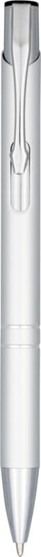 Moneta anodized aluminium click ballpoint pen (black ink) 21