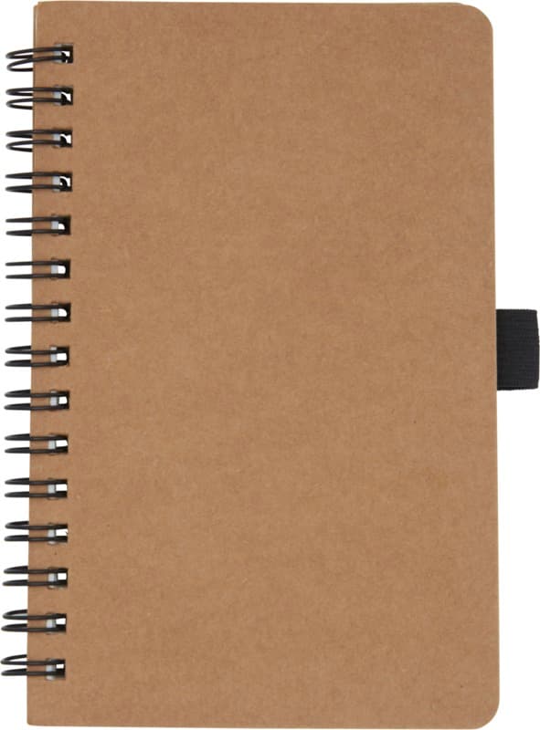 Cobble A6 wire-o recycled cardboard notebook with stone paper 2