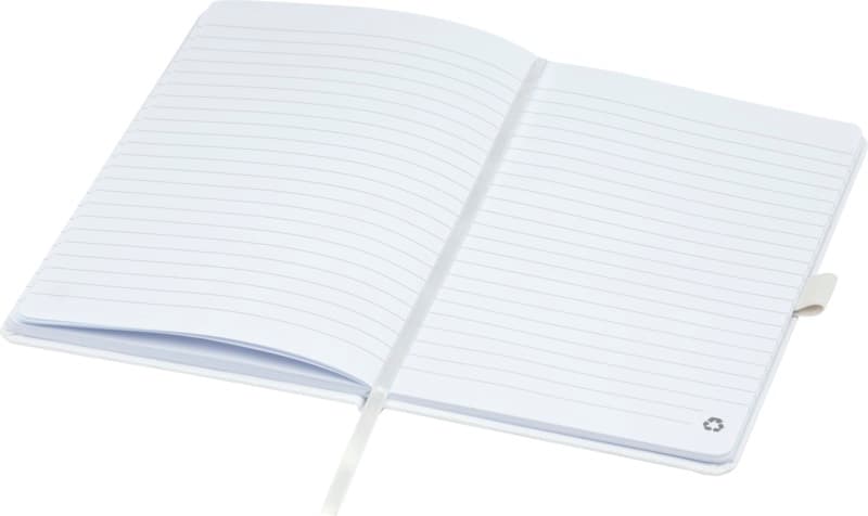 Honua A5 recycled paper notebook with recycled PET cover 4