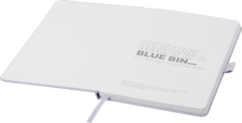 Honua A5 recycled paper notebook with recycled PET cover 14