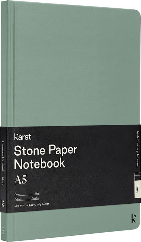 Karst® A5 stone paper hardcover notebook - lined 14