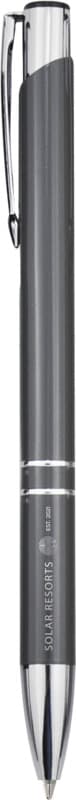 Moneta recycled aluminium ballpoint pen (black ink) 44