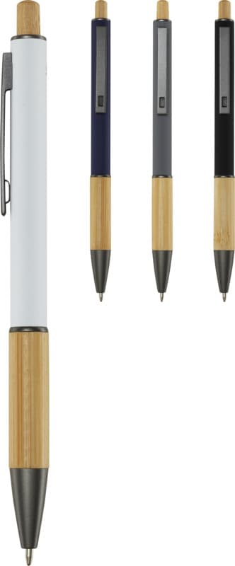 Darius recycled aluminium ballpoint pen (blue ink) 9