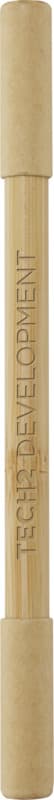 Samambu bamboo duo pen (black ink) 3
