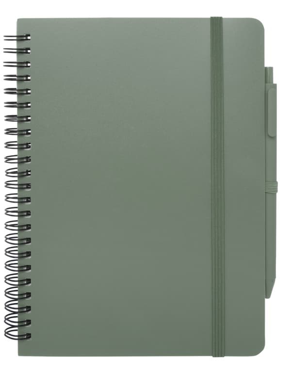 Thalaasa A5 ocean-bound hard cover notebook with ballpoint pen (black ink) 9