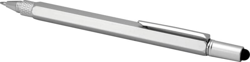 Dora recycled aluminium multifunctional pen (black ink) 4