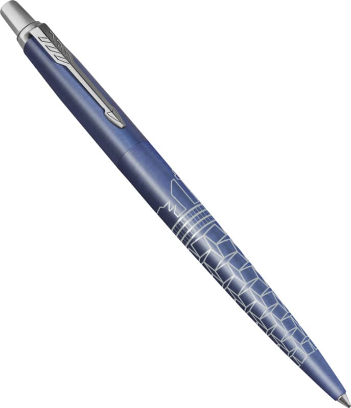 Parker Jotter SE Global Icons colour trim ballpoint pen (blue ink) 22