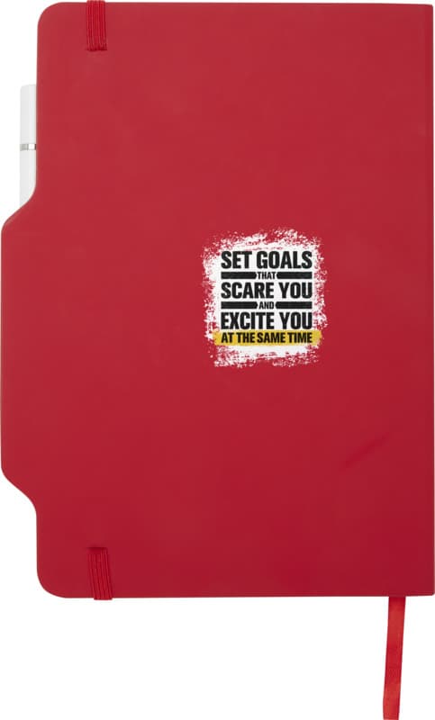 Nexus A5 hard cover notebook with pen and pencil combo (black ink) 9