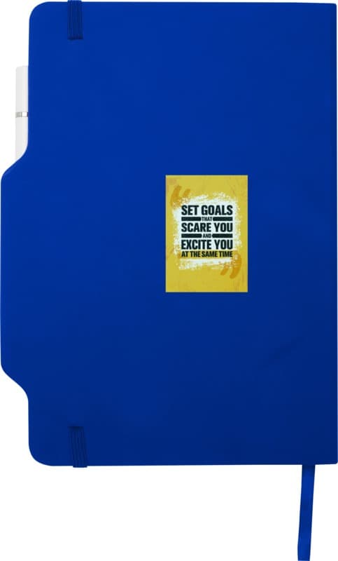 Nexus A5 hard cover notebook with pen and pencil combo (black ink) 18