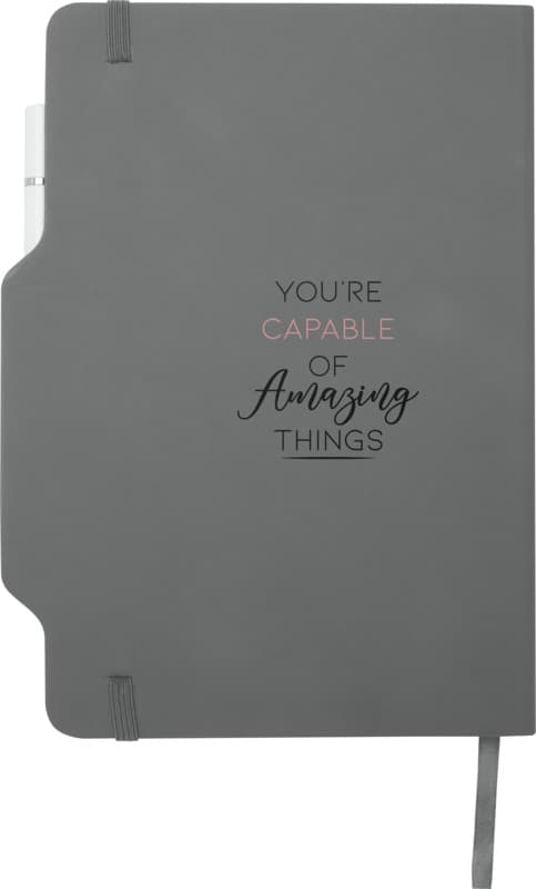 Nexus A5 hard cover notebook with pen and pencil combo (black ink) 27