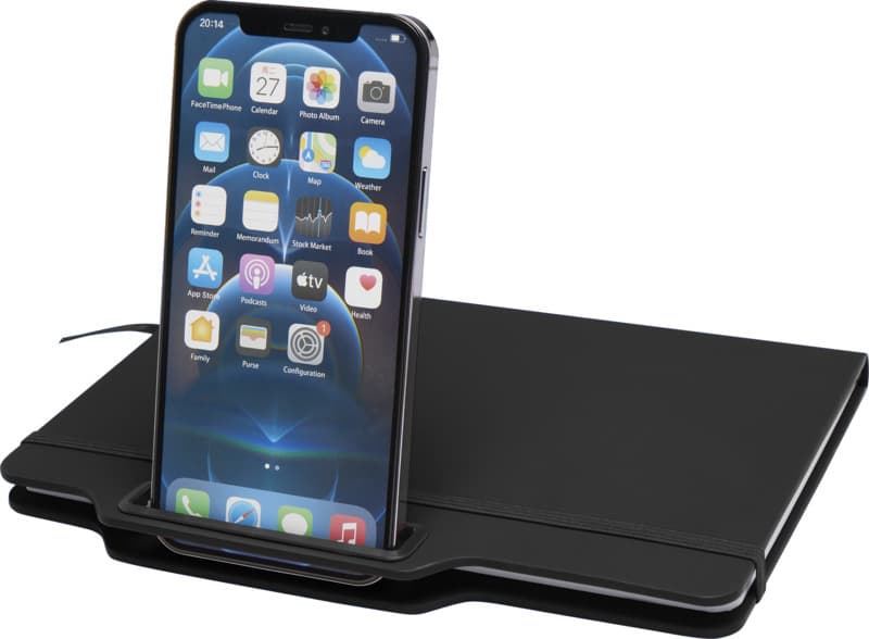 Nexus A5 hard cover notebook with pen and pencil combo (black ink) 32