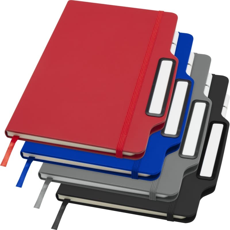 Nexus A5 hard cover notebook with pen and pencil combo (black ink) 35