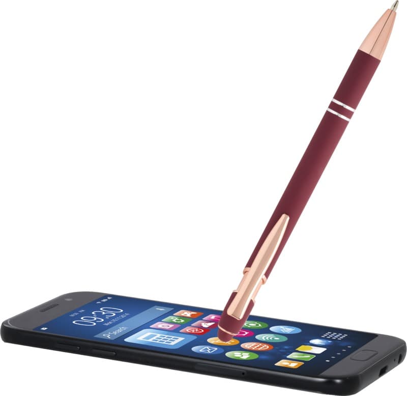 Nanna ballpoint pen with rose gold finish (blue ink) 10