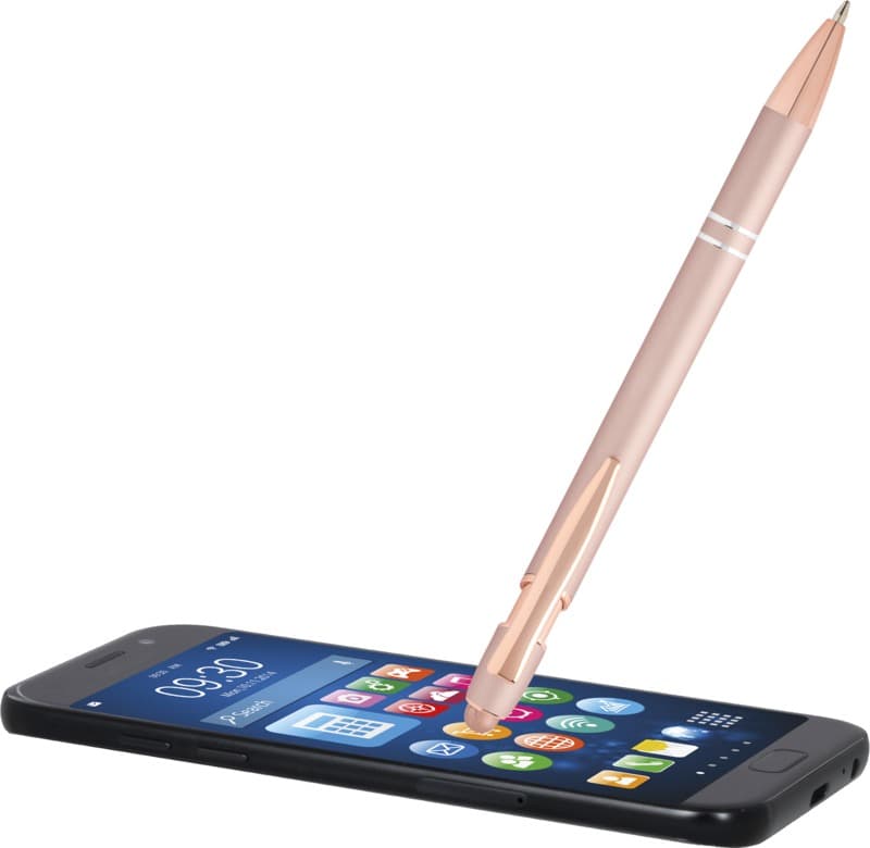 Nanna ballpoint pen with rose gold finish (blue ink) 15