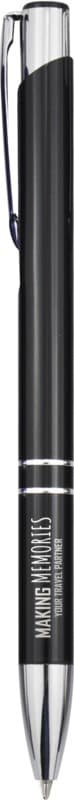 Moneta recycled aluminium ballpoint pen (blue ink) 53