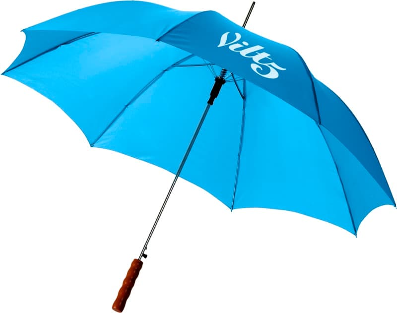 Lisa 23" auto open umbrella with wooden handle 3