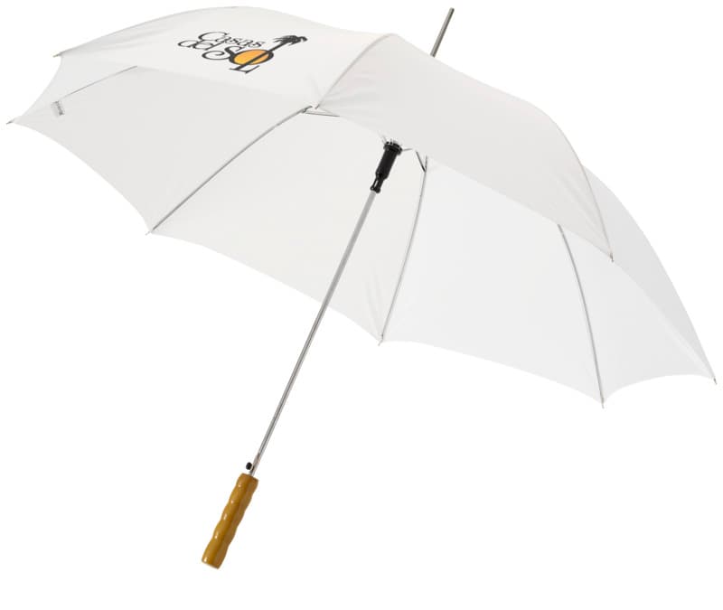 Lisa 23" auto open umbrella with wooden handle 25