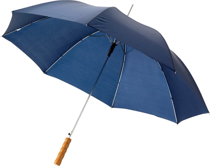 Lisa 23" auto open umbrella with wooden handle 27