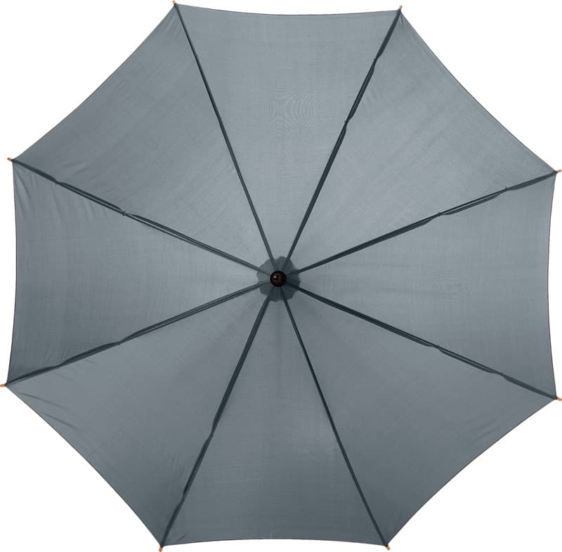 Kyle 23" auto open umbrella wooden shaft and handle 11