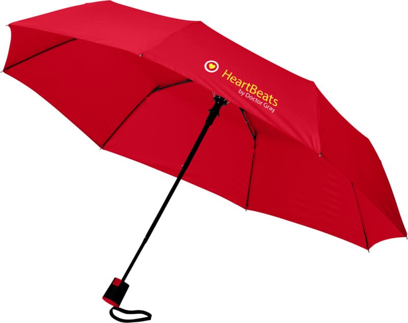 Wali 21" foldable auto open umbrella 30