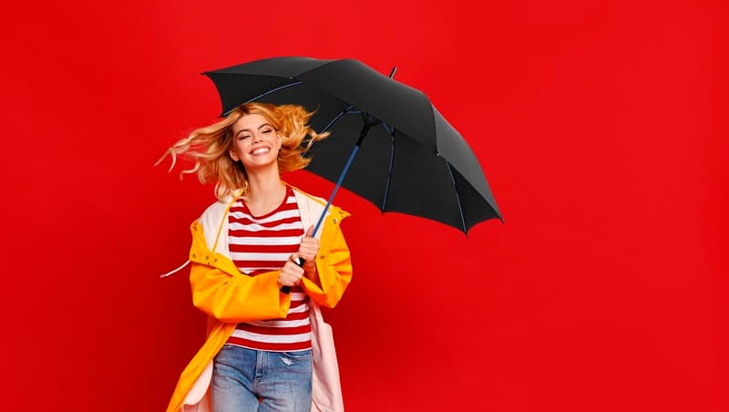 Stark 23" windproof auto open umbrella 8