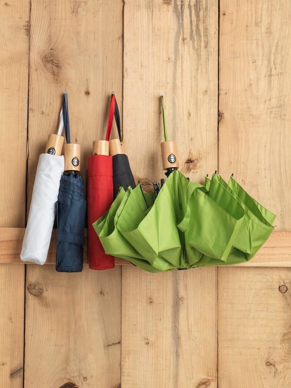 Bo 21" foldable auto open/close recycled PET umbrella 27