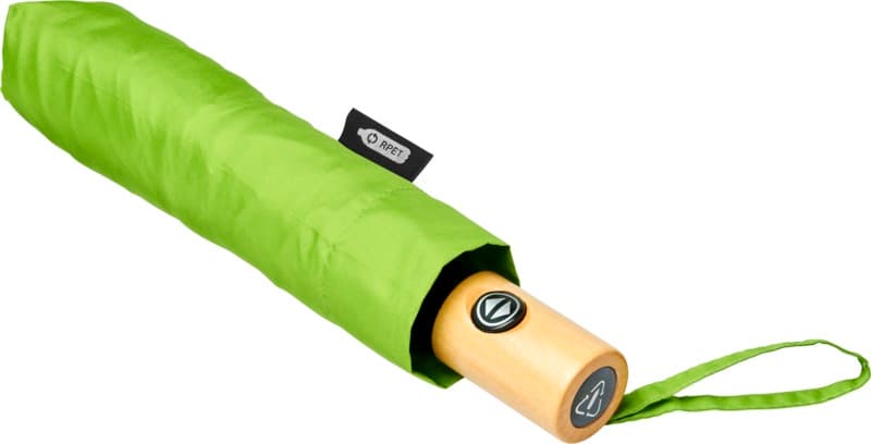 Bo 21" foldable auto open/close recycled PET umbrella 31