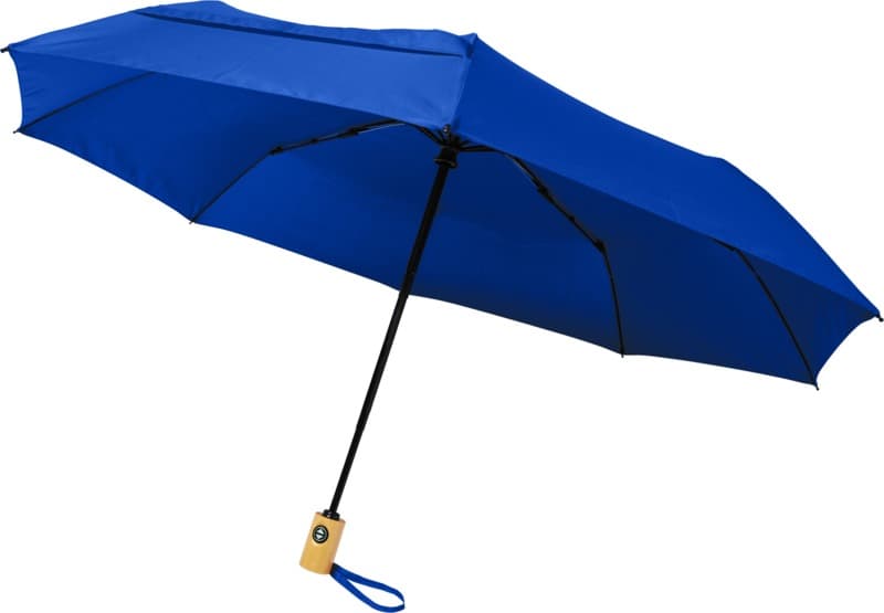 Bo 21" foldable auto open/close recycled PET umbrella 42