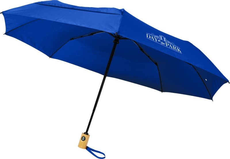 Bo 21" foldable auto open/close recycled PET umbrella 47