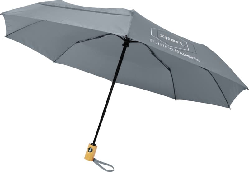 Bo 21" foldable auto open/close recycled PET umbrella 53