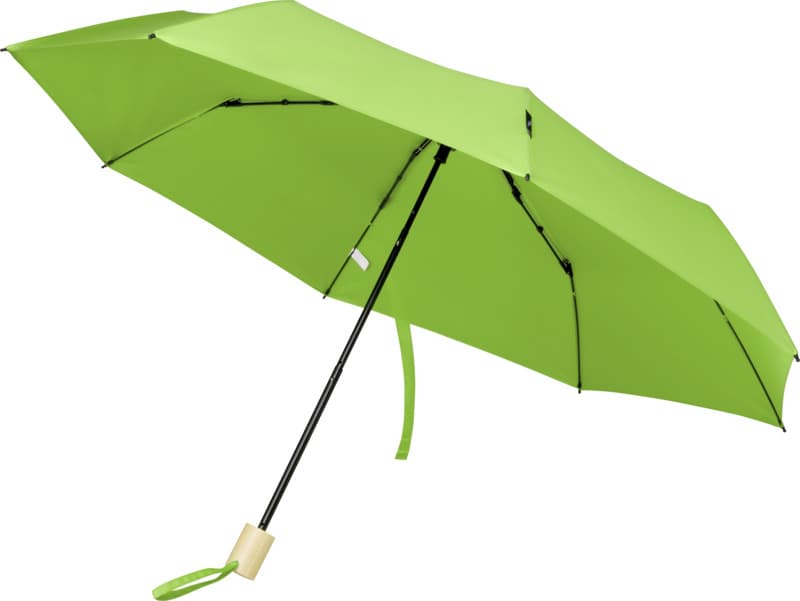 Birgit 21'' foldable windproof recycled PET umbrella 22