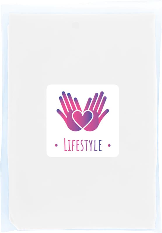 Mayan recycled plastic disposable rain poncho with storage pouch 5