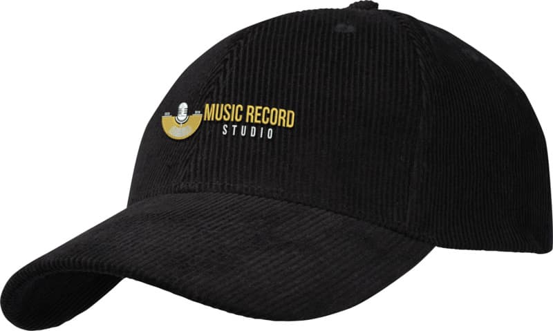 Hutton 6 panel recycled corduroy cap 16