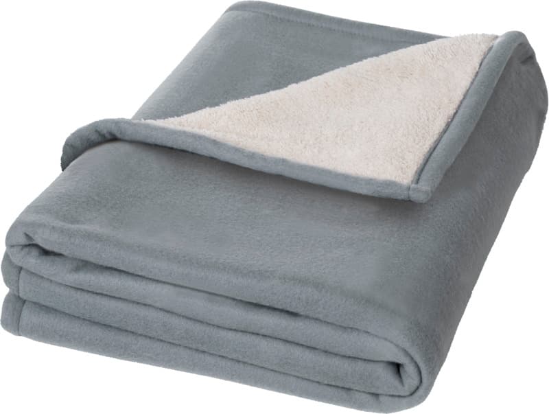 Springwood soft fleece and sherpa plaid blanket 1