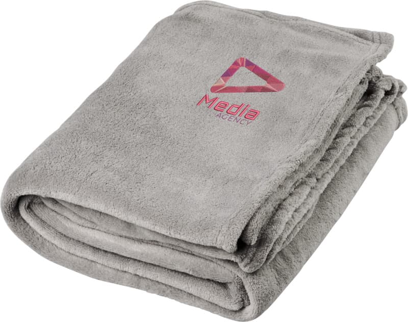 Bay extra soft coral fleece plaid blanket 12