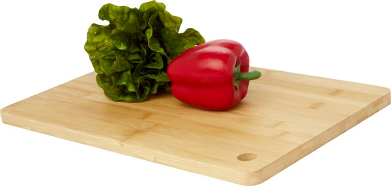 Harp bamboo cutting board