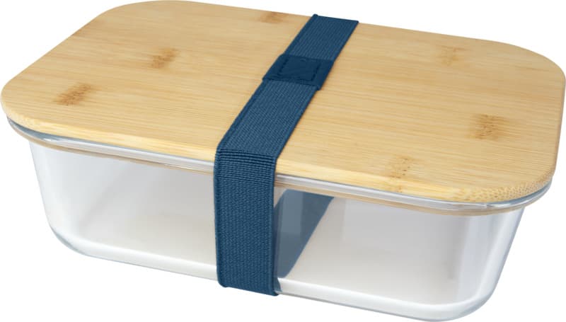 Roby 1000 ml glass lunch box with bamboo lid 13