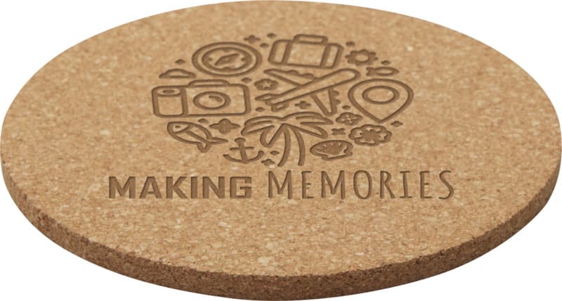 Sencha cork coaster  4