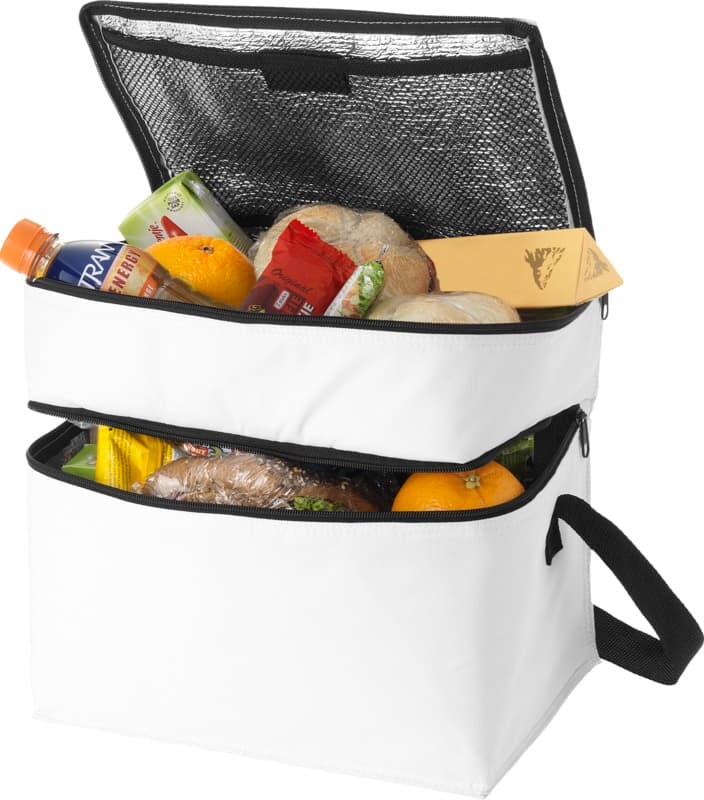 Oslo 2-zippered compartments cooler bag 13L 1
