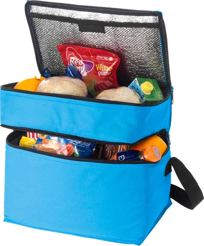 Oslo 2-zippered compartments cooler bag 13L 5