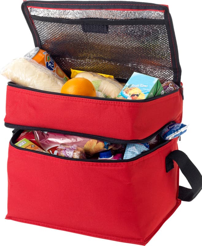 Oslo 2-zippered compartments cooler bag 13L 13