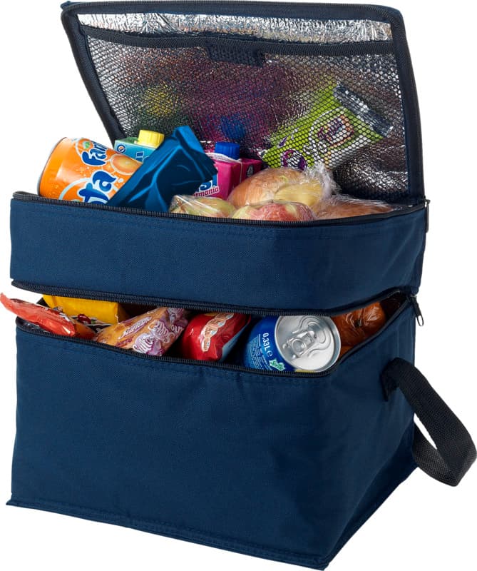 Oslo 2-zippered compartments cooler bag 13L 17