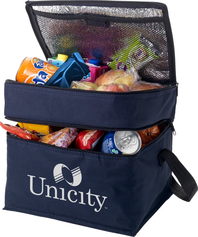 Oslo 2-zippered compartments cooler bag 13L 20