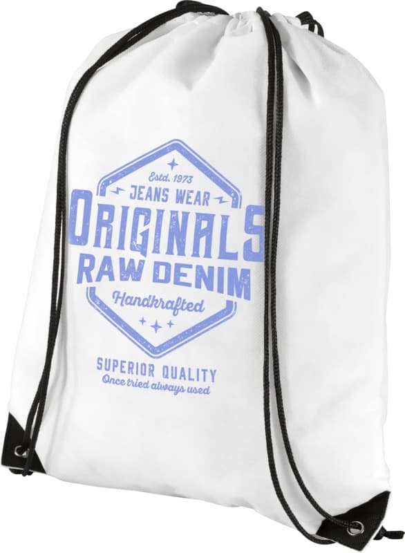 Evergreen non-woven drawstring bag 5L 4