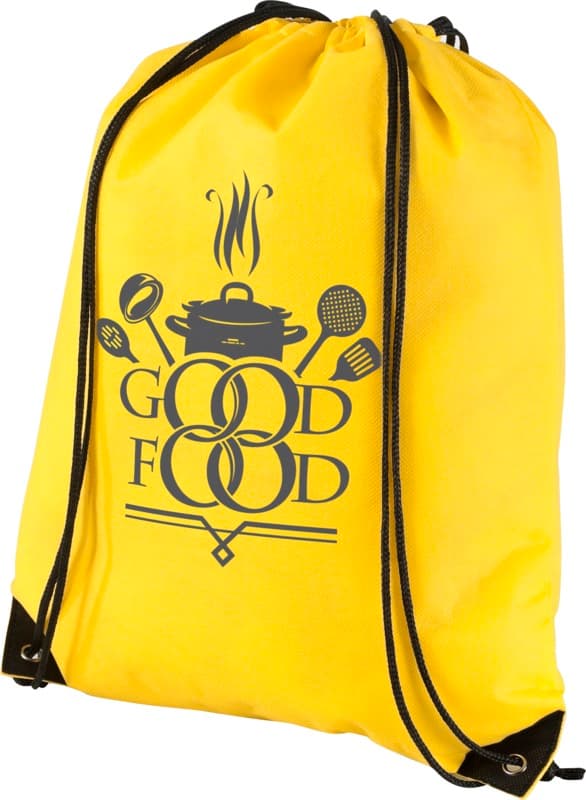 Evergreen non-woven drawstring bag 5L 9