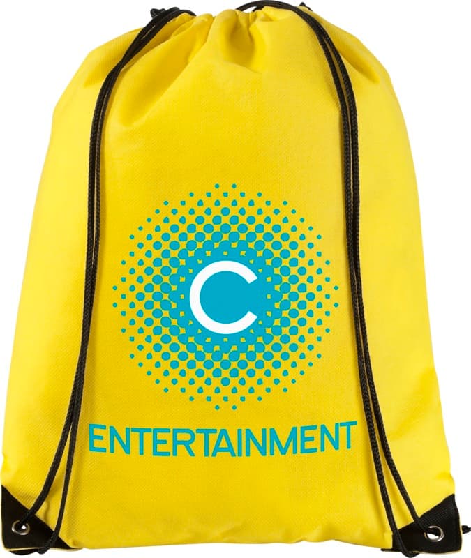 Evergreen non-woven drawstring bag 5L 10