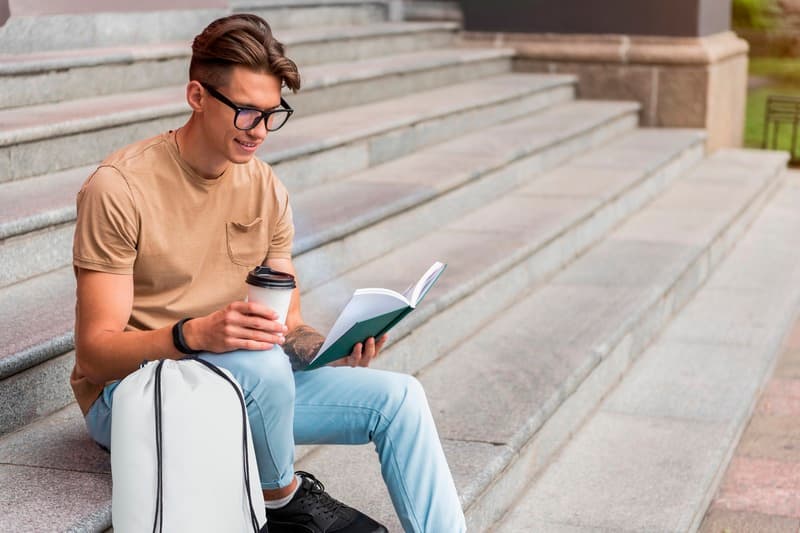 Evergreen non-woven drawstring bag 5L 23