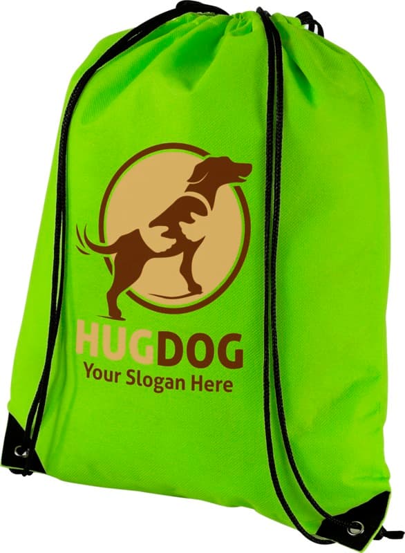 Evergreen non-woven drawstring bag 5L 24